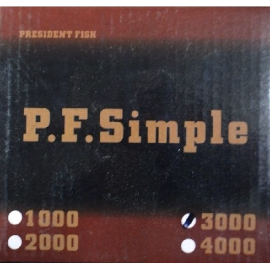 Котушка для риболовлі, EOS PF Simple 3000, 3+1 підшипник