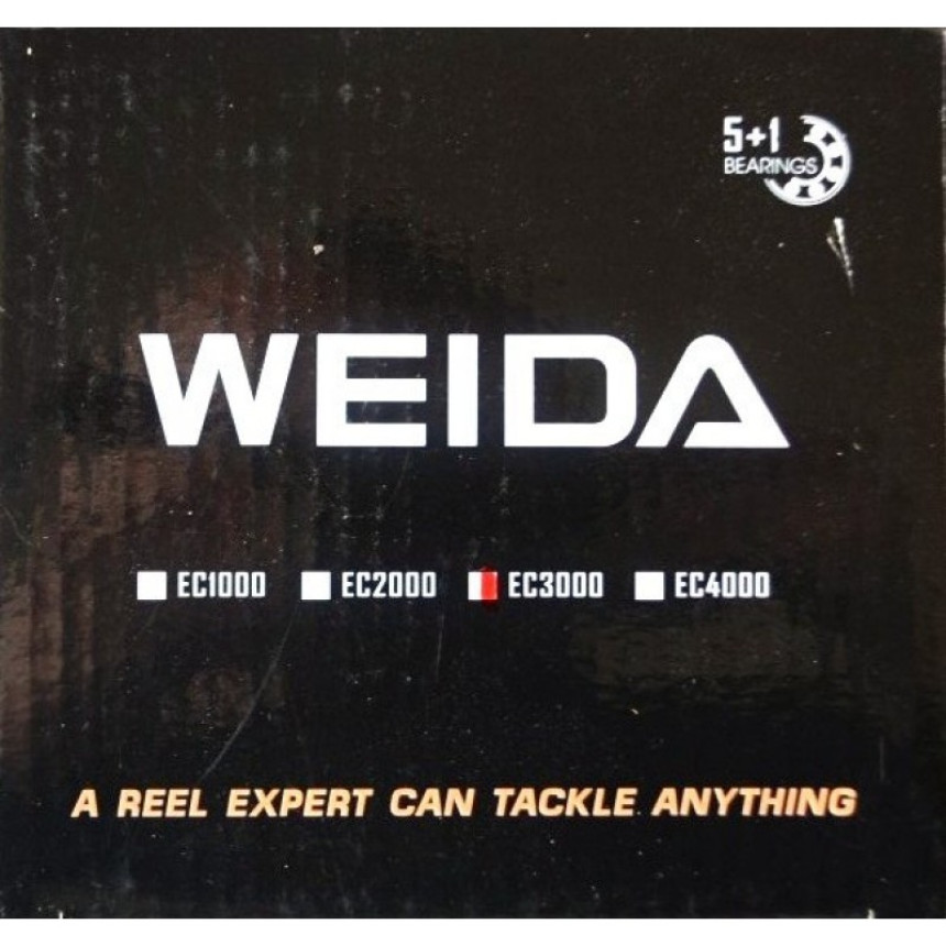 Котушка рибальська, Weida EC 3000, 5+1 підшипників