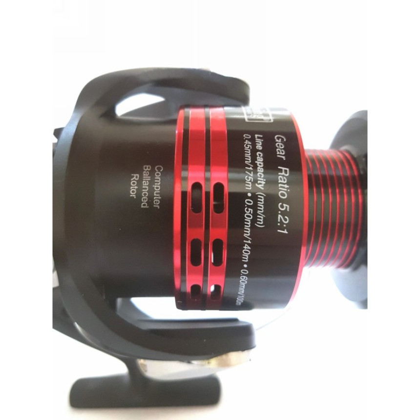 Котушка BratFishing, AUTOBOT 6000 FD, 3+1 подш.