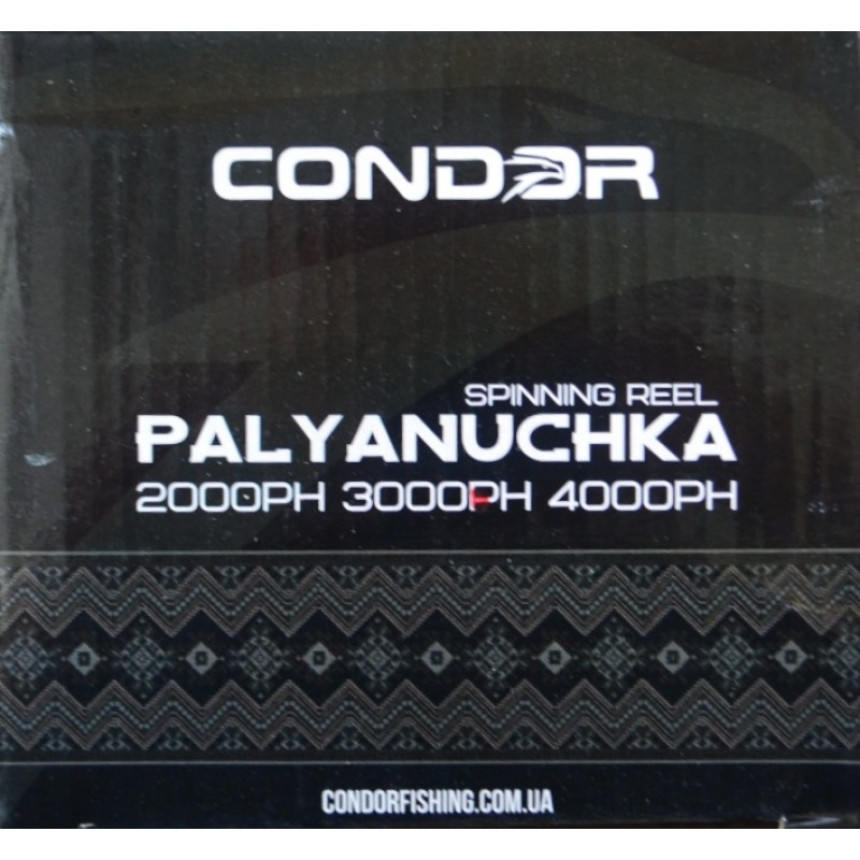 Котушка для вудилища, Condor Palyanuchka PH 3000, 12 підшипників, розмір 3000