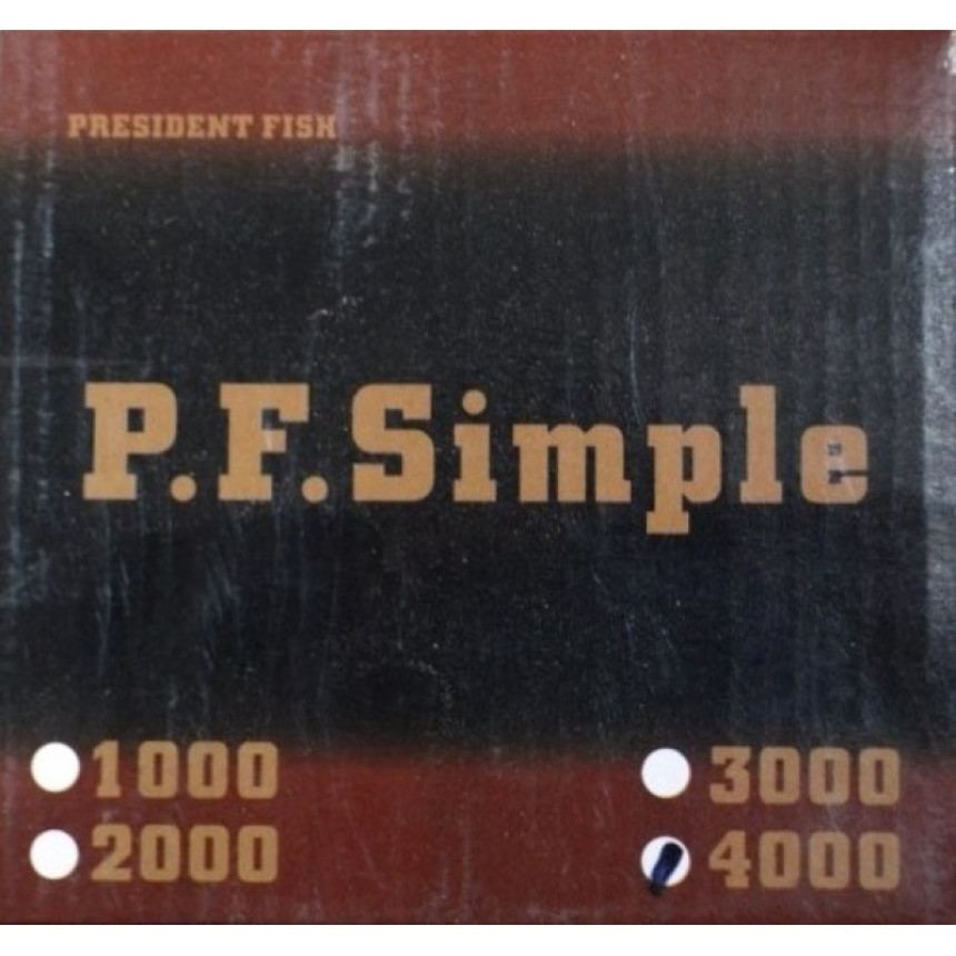 Котушка рибальська, EOS PF Simple 4000, 3+1 підшипник