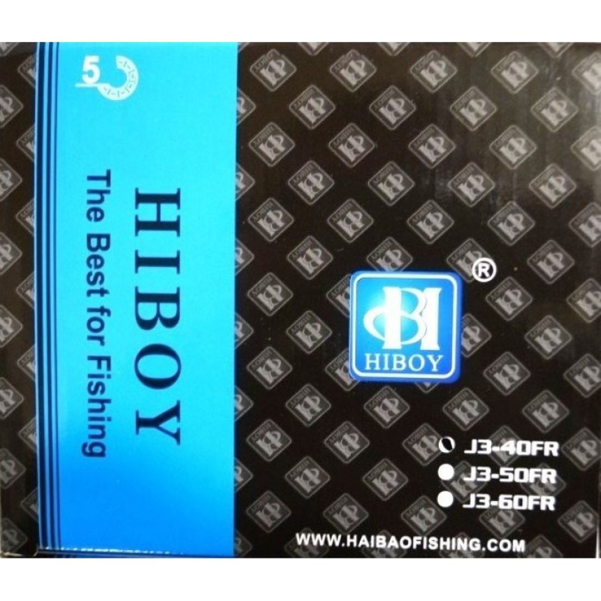 Котушка для риболовлі, Hiboy J3-40FR, 5 підшипників, з бейтранером, розмір 4000