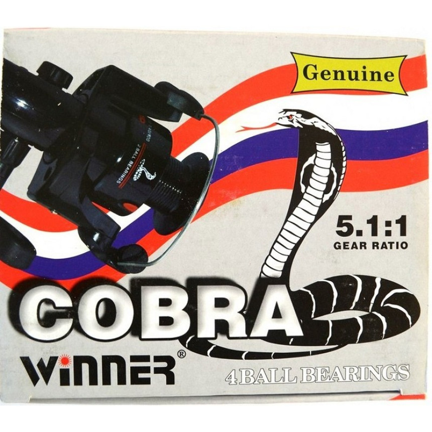 Котушка для спінінга Cobra Winner 4 підшипника