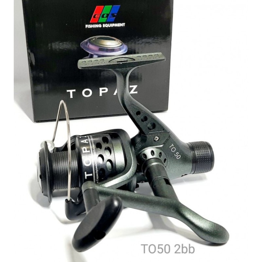 Рибальська котушка EOS TOPAZ 50, підшипників 2