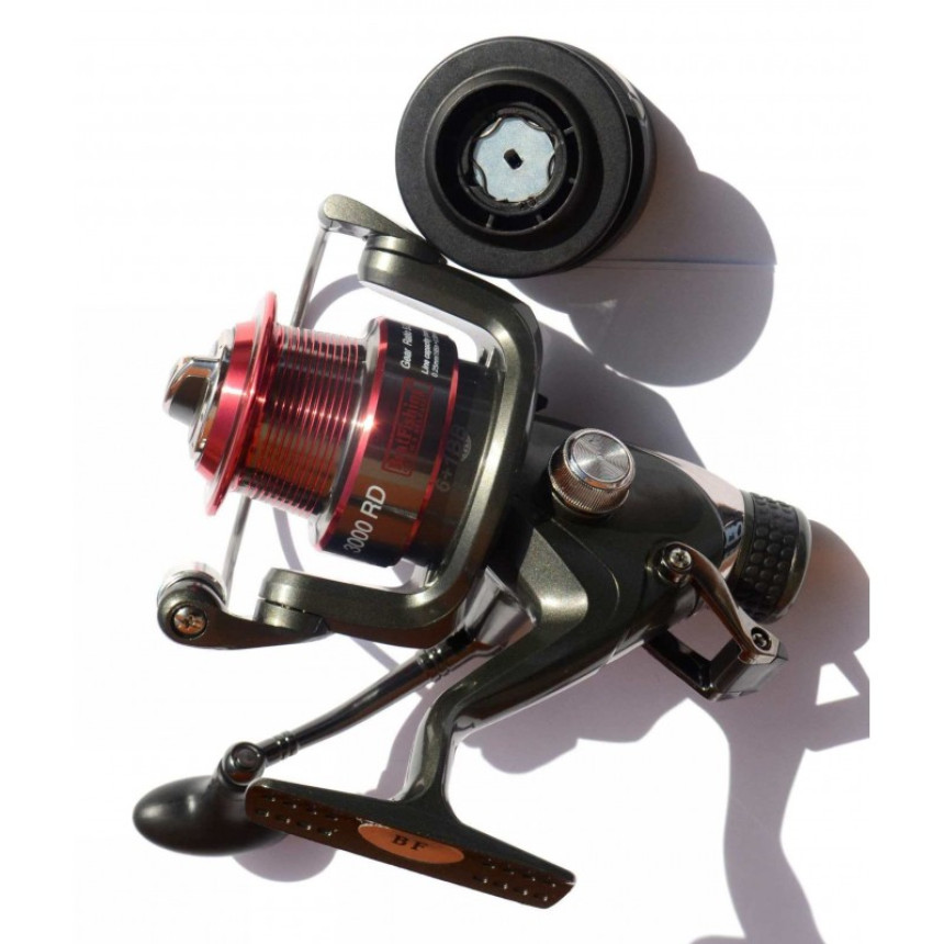 Котушка BratFishing, COYOTE 3000 BAITRUNNER RD, з бейтраннером 6+1 подш.