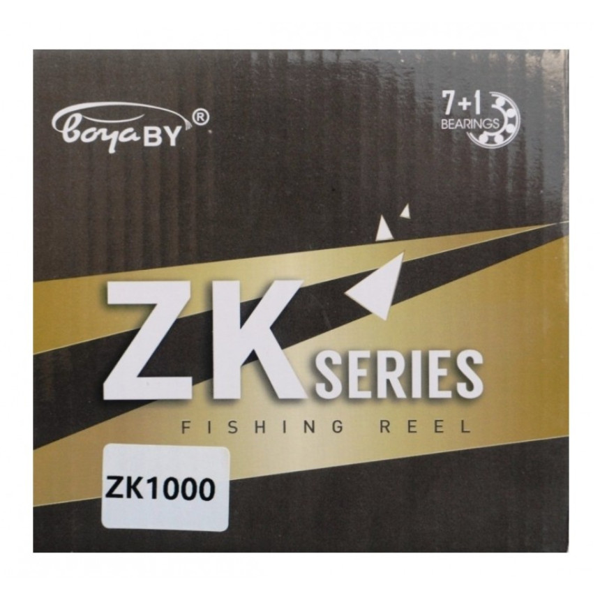 Котушка для риболовлі, BoyaBy ZK 1000, 7+1 підшипник, розмір 1000