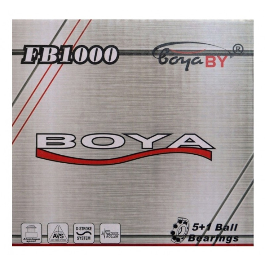 Котушка рибальська BoyaBy FB 1000, 5+1 підшипників