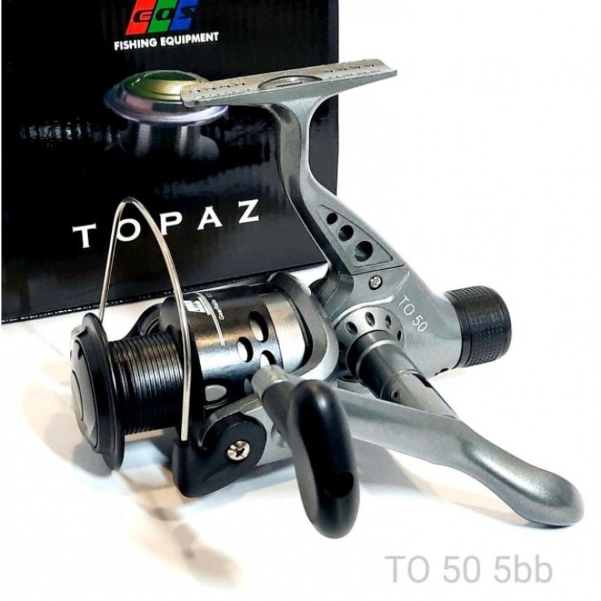 Рибальська котушка EOS TOPAZ 50, підшипників 5