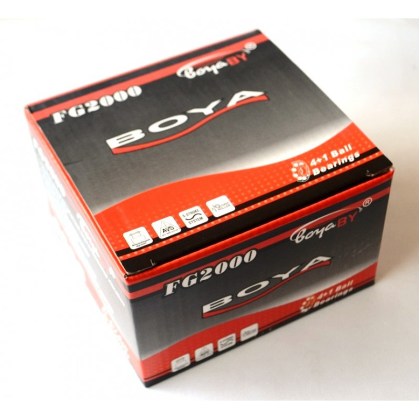 Котушка для риболовлі BoyaBy FG 1000, 4+1 підшипників