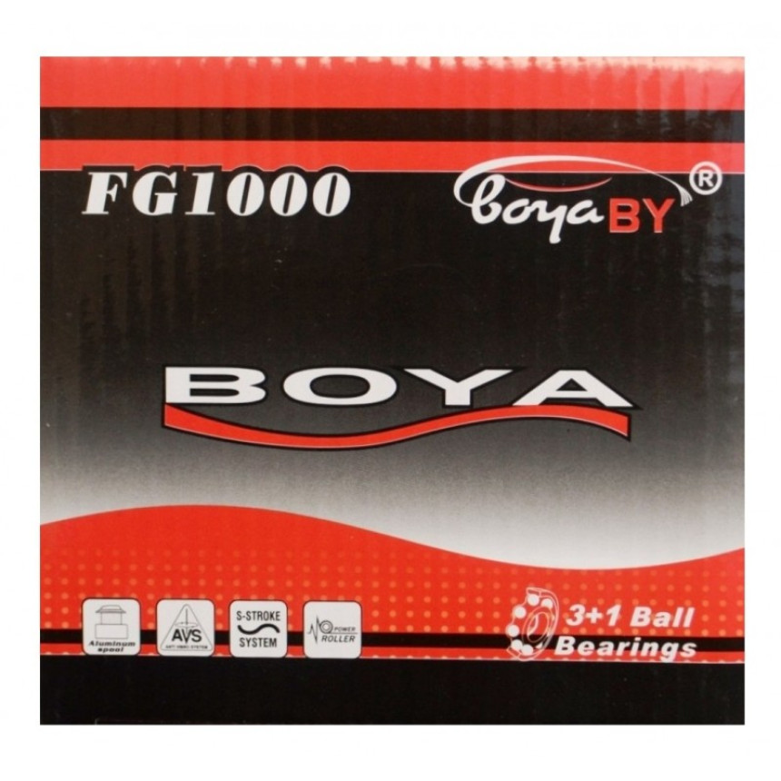 Котушка для риболовлі BoyaBy FG 1000, 4+1 підшипників