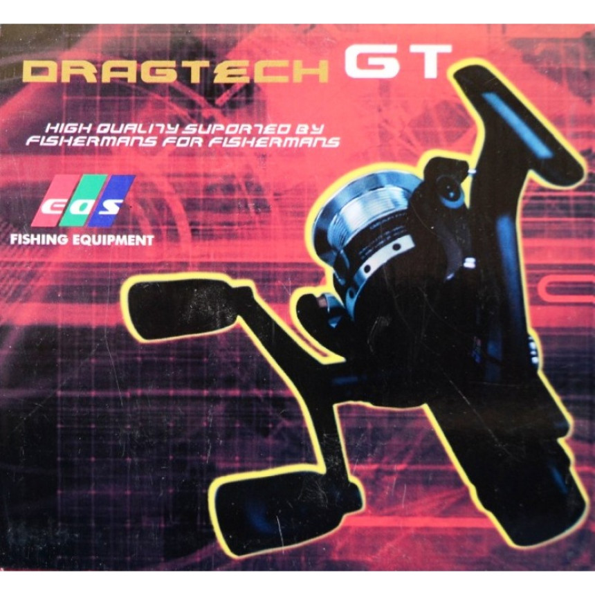 Рибальська котушка, EOS Dragtech GT 1000, 5+1 підшипник, розмір 1000