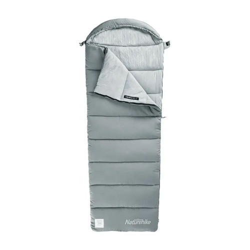 Спальник з капюшоном Naturehike M180 NH20MSD02, лівий, сірий Спальник з капюшоном Naturehike M180 NH20MSD02, лівий, сірий