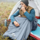 Спальник надлегкий Naturehike Summer LW180 NH21MSD09 лівий, (15°C), p-p XL, коричневий