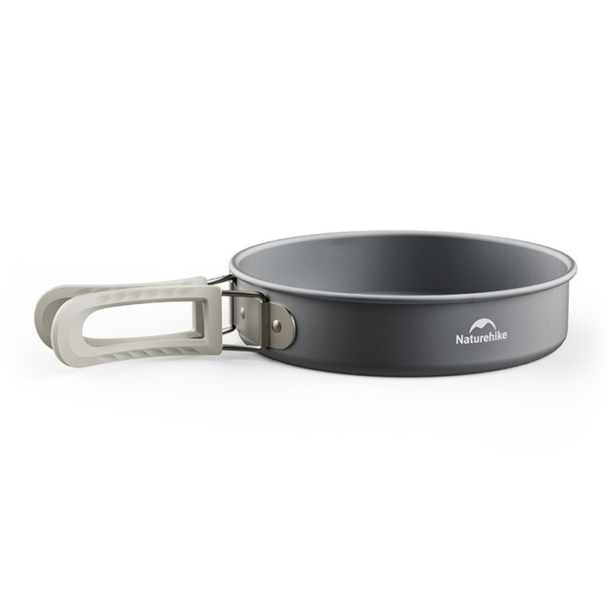 Набір посуду (2 каструлі, сковорідка) Naturehike CNK2450CF010, алюміній