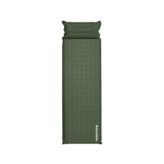 Килимок надувний із подушкою одномісний Naturehike CNK2550WS025, 30 мм, зелений