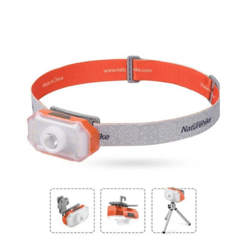 Ліхтар налобний Naturehike NH18T001-A, помаранчевий Ліхтар налобний Naturehike NH18T001-A, помаранчевий