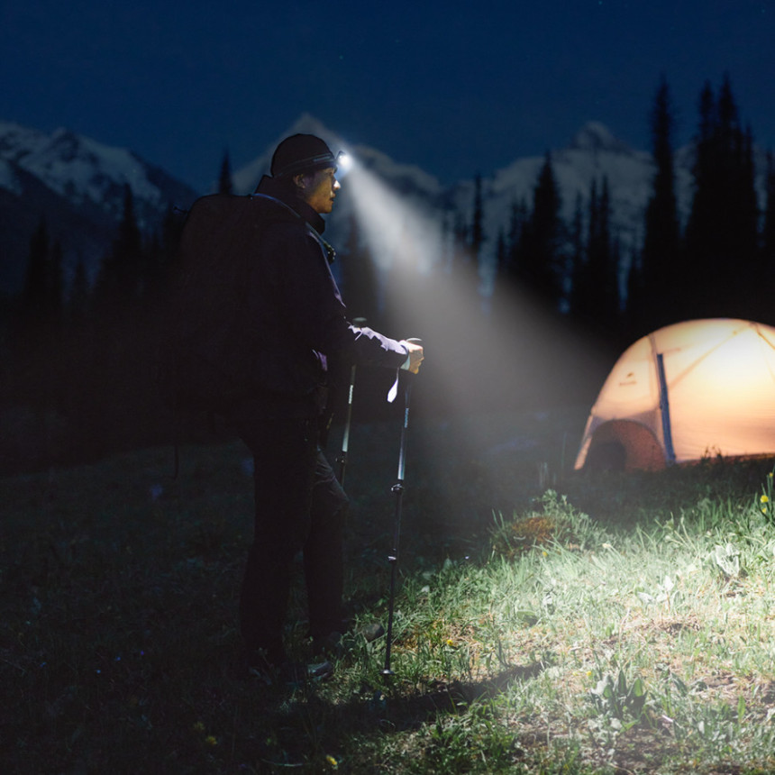 Ліхтар налобний Naturehike CNK2450ZM010, зелений