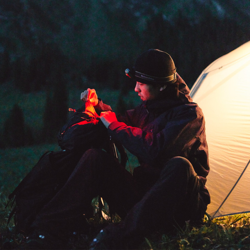 Ліхтар налобний Naturehike CNK2450ZM010, зелений