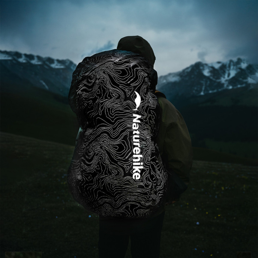 Чохол для рюкзака Naturehike CNK2450PJ010, M, чорний