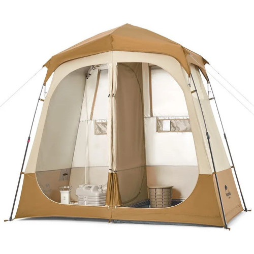 Душовий намет зонований Naturehike NH22ZP006, коричневий Душовий намет зонований Naturehike NH22ZP006, коричневий