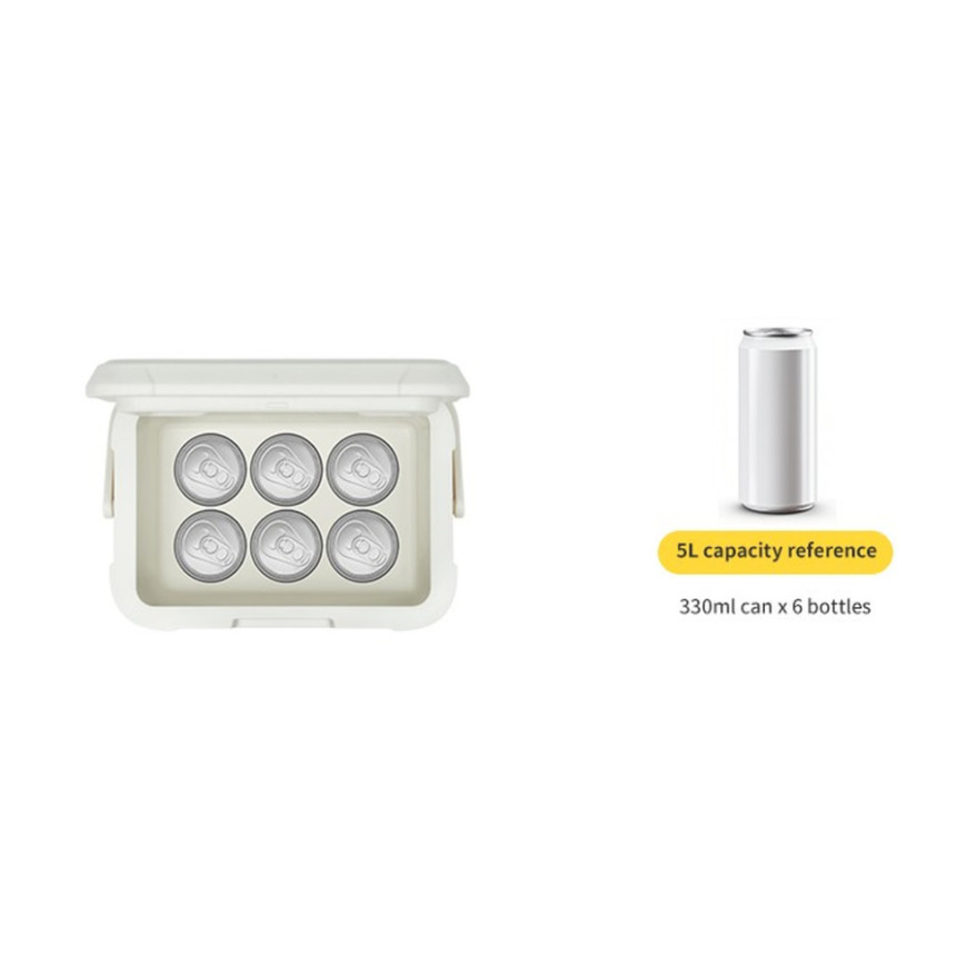 Туристичний холодильник Naturehike CNK2450CF012, 5 л, жовтий
