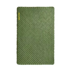 Матрац надувний надлегкий двомісний Naturehike CNK2450WS014, із мішком для надування, прямокутний зелений