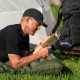 Матрац подвійний Naturehike CNK2550WS019, 65 мм, із вбудованою помпою, зелений