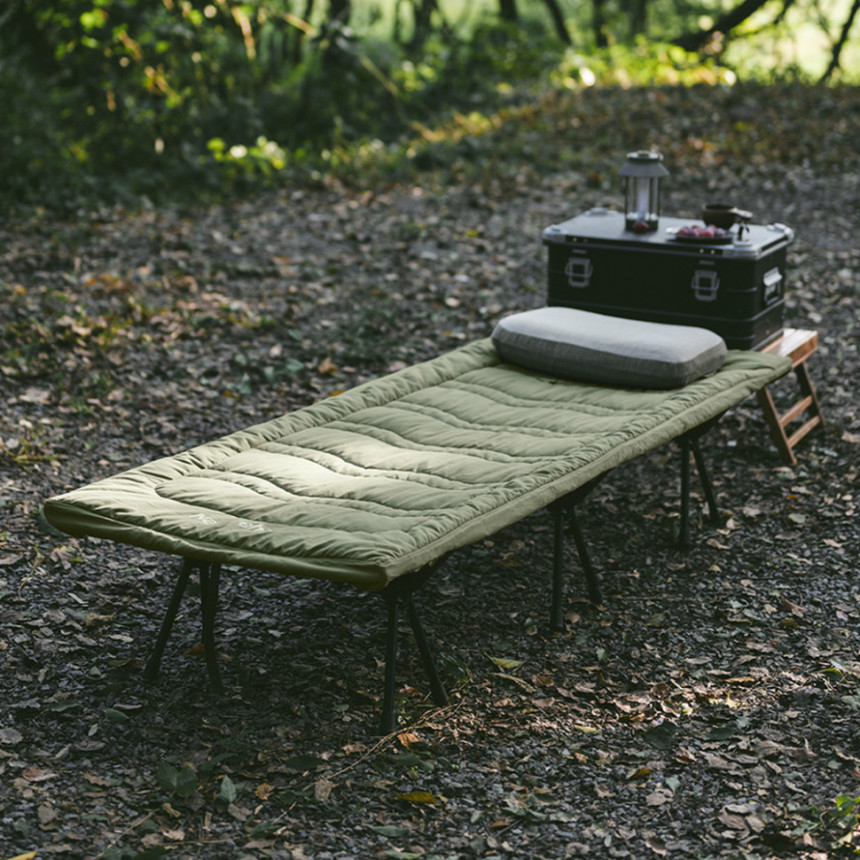 Матрац топпер для розкладних ліжок Naturehike CNK2300DZ022, темно-зелений