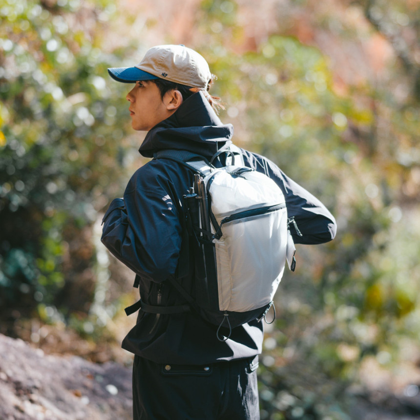 Рюкзак ультралегкий Naturehike CNK2300BB012, 15 л, білий