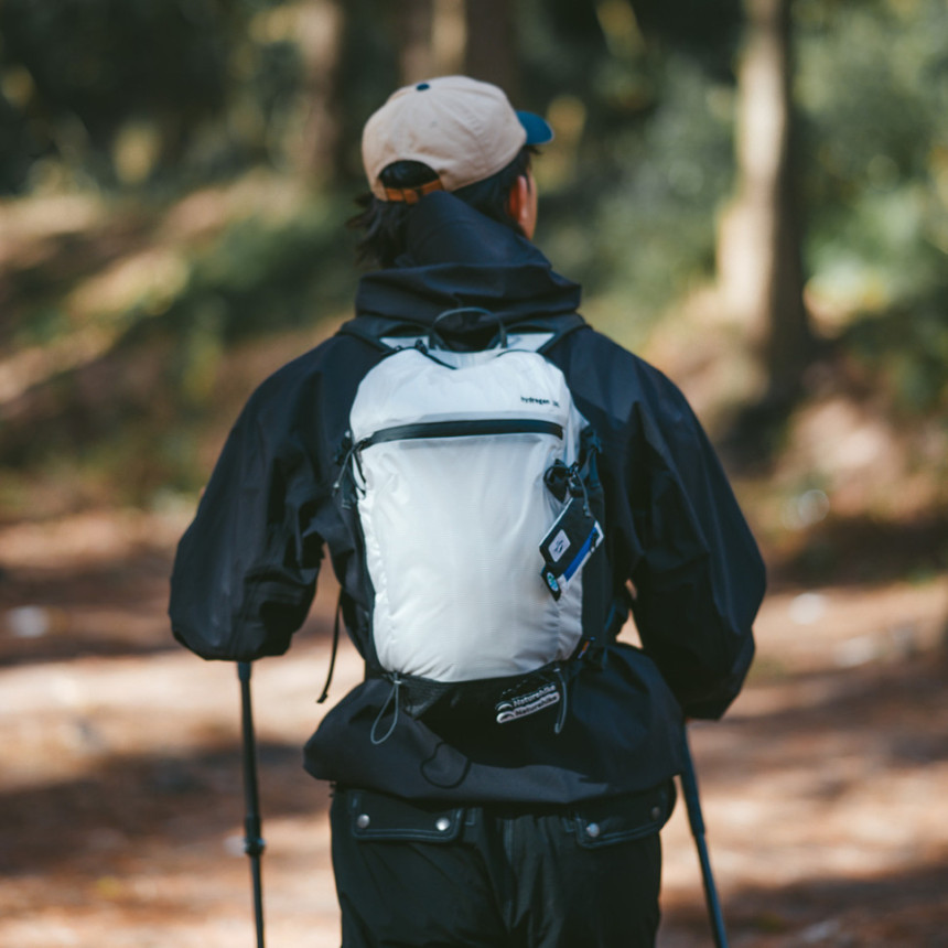 Рюкзак ультралегкий Naturehike CNK2300BB012, 15 л, білий