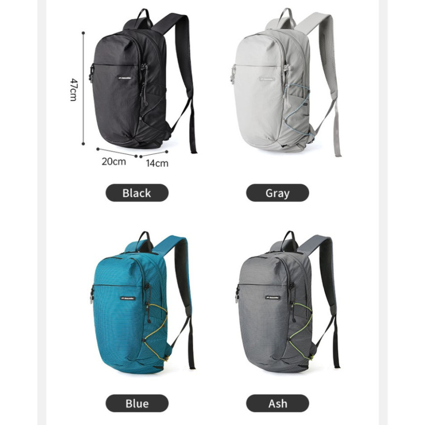 Рюкзак туристичний Naturehike CNK2450XB023, 20 л, синій