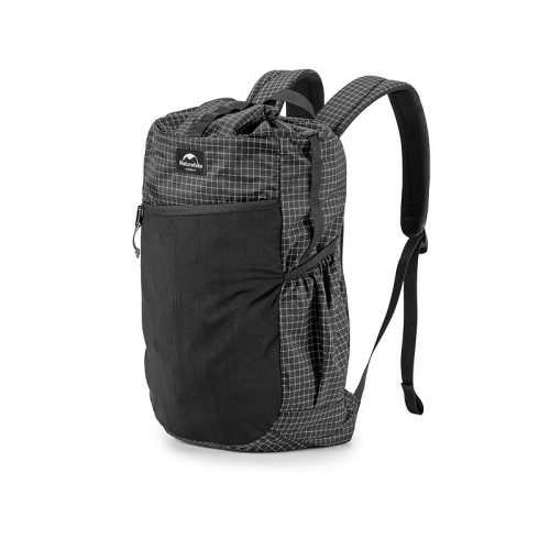 Рюкзак туристичний Naturehike NH20BB206, 20 л, графіт в клітинку Рюкзак туристичний Naturehike NH20BB206, 20 л, графіт в клітинку
