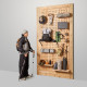 Рюкзак туристичний Naturehike CNK2300016, 30+5 л, білий