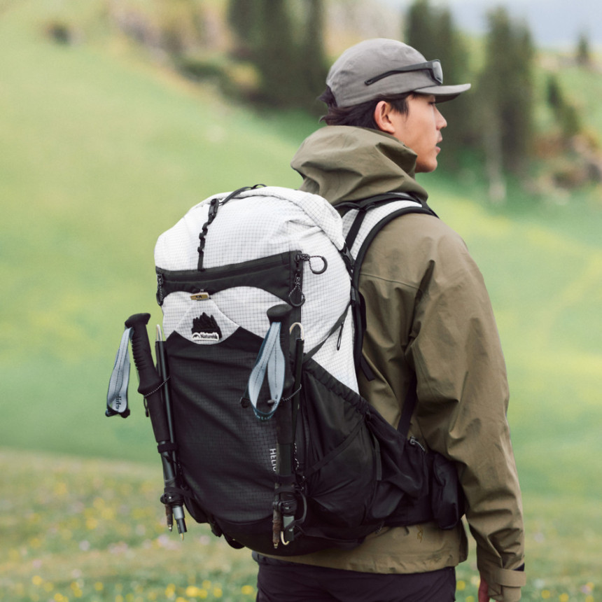 Рюкзак туристичний Naturehike CNK2450XB016, 40 л, чорний, L