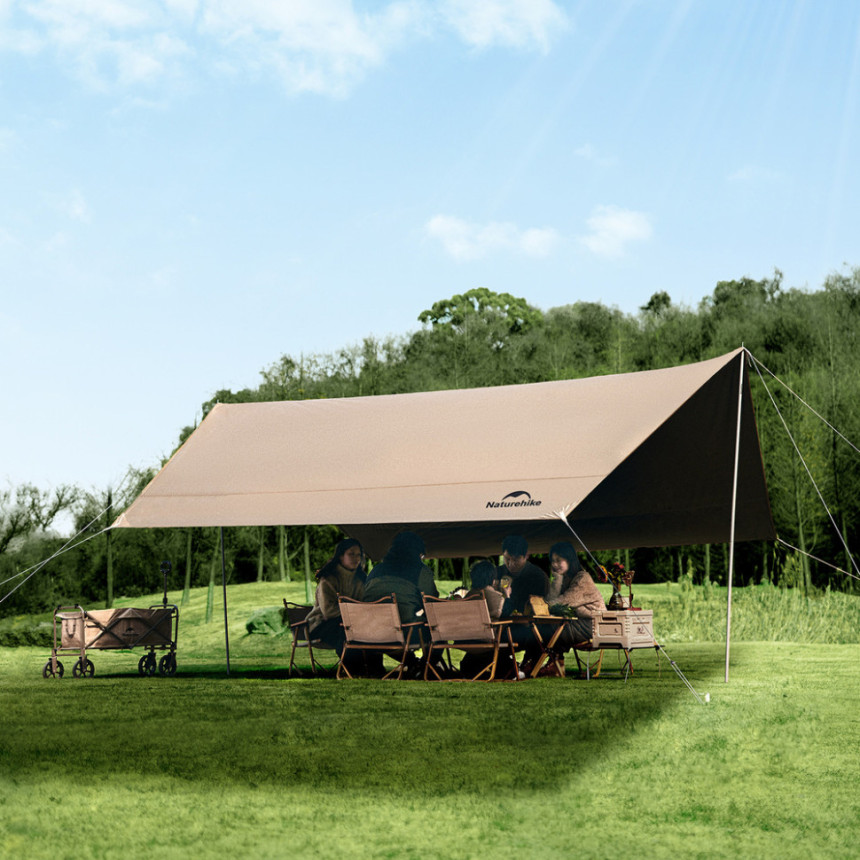 Тент універсальний Naturehike CNK2350WS015, розмір S, бежевий