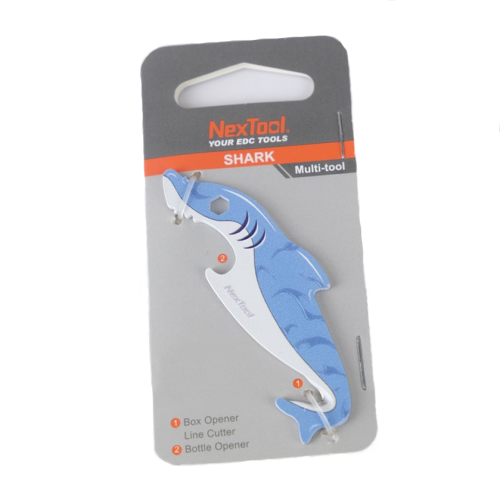 Міні-мультитул NexTool EDC box cutter Shark KT5521Blue Міні-мультитул NexTool EDC box cutter Shark KT5521Blue