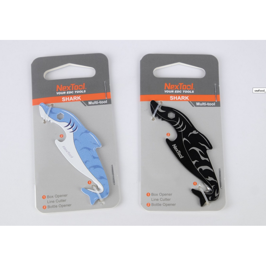 Міні-мультитул NexTool EDC box cutter Shark KT5521Blue