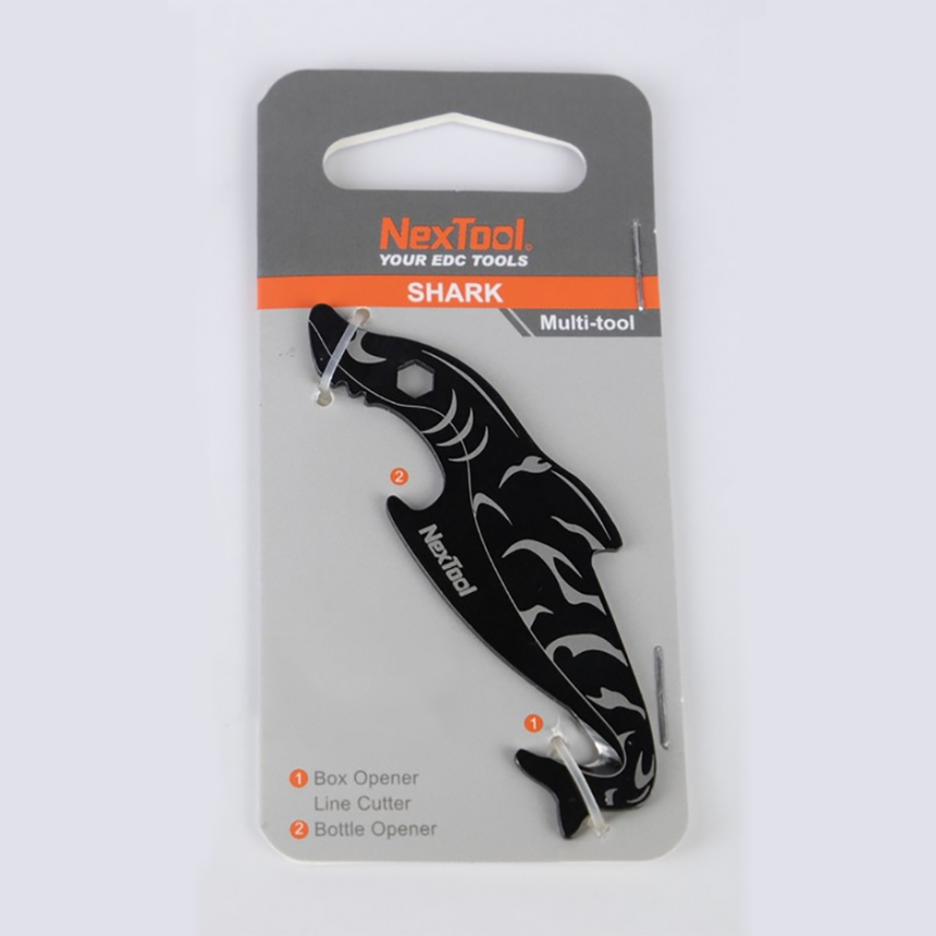 Міні-мультитул NexTool EDC box cutter Shark KT5521Blue