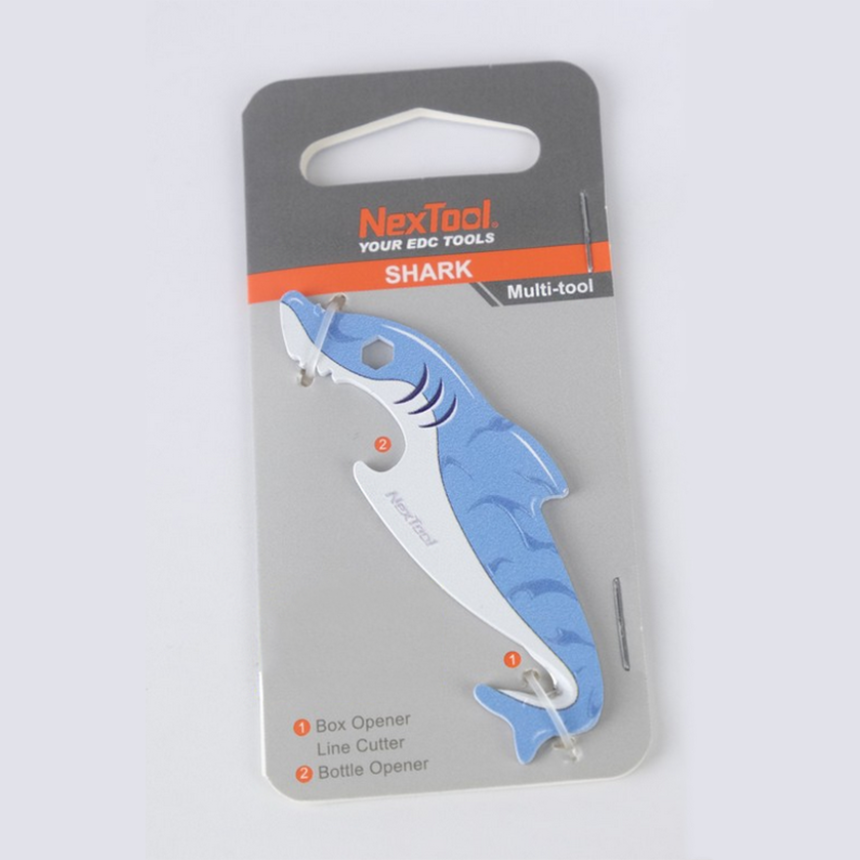 Міні-мультитул NexTool EDC box cutter Shark KT5521Blue