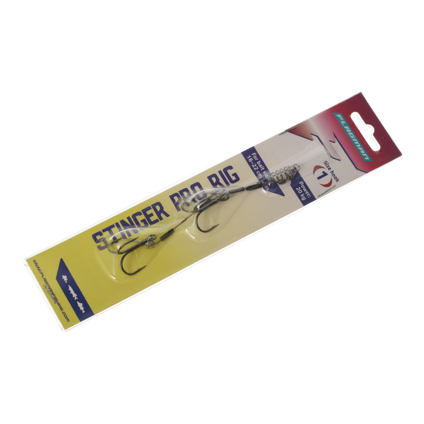 Оснастка Flagman Stinger Pro Rig 2-hook M 1pcs #1