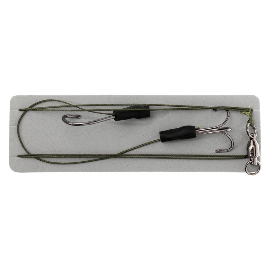 Сомове оснащення Flagman Cat Fish Rig Single & Trible Hooks 2/0 - 6/0