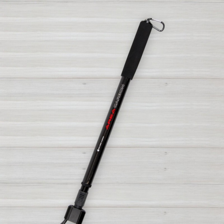 Підсак овальний GC Area Carbon OV50402005R, ручка 2,00м, голова 50 Х 40см, силіконова сітка