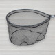 Підсак овальний GC Compact Landing Net, довжина 1,40м, голова 50 Х 40см, прогумована сітка