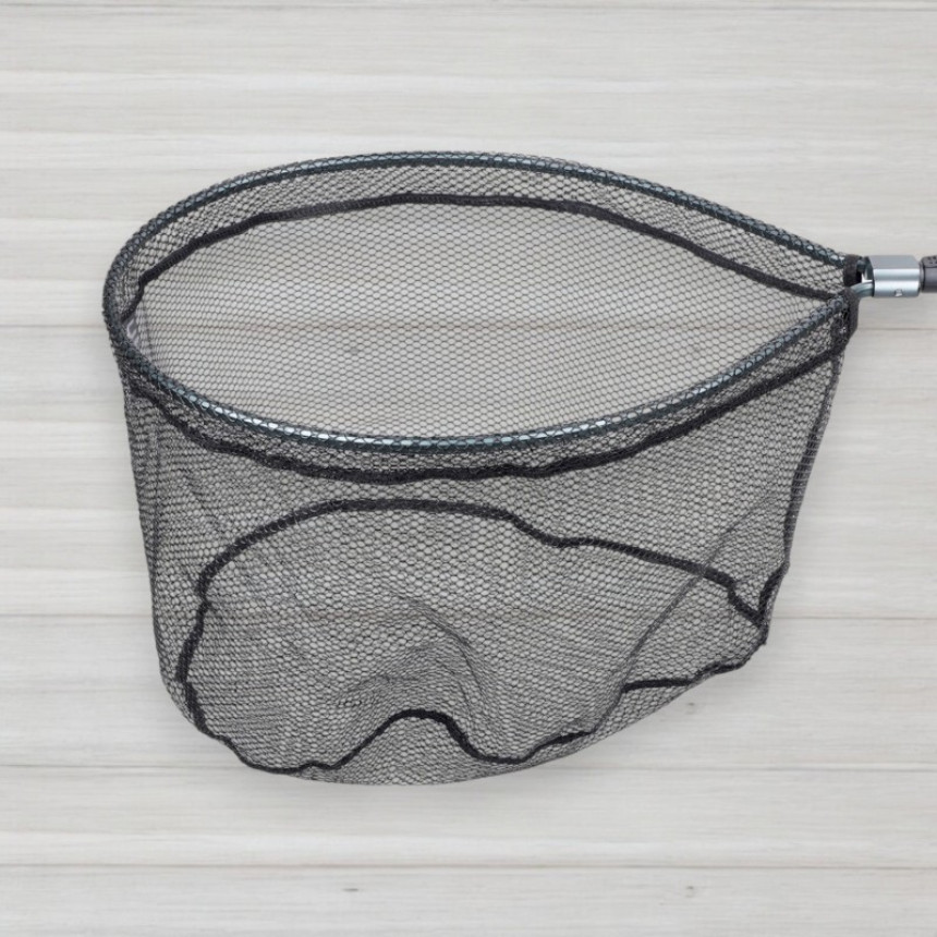 Підсак овальний GC Compact Landing Net, довжина 1,40м, голова 50 Х 40см, прогумована сітка