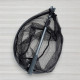 Підсак овальний GC Compact Landing Net, довжина 1,40м, голова 50 Х 40см, прогумована сітка