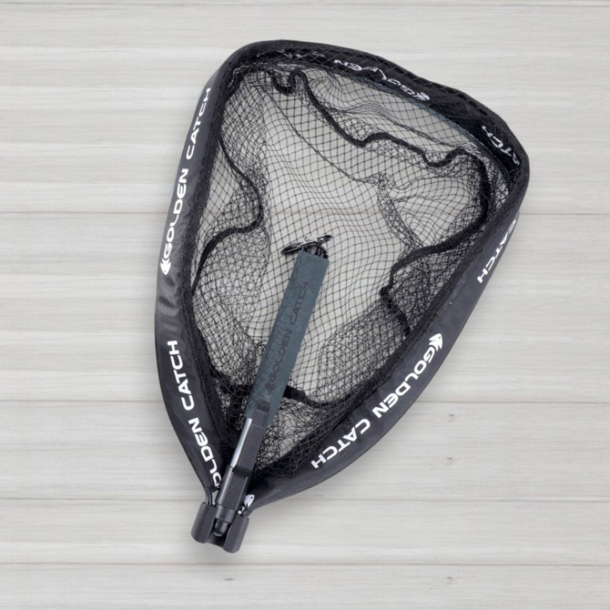 Підсак трикутний GC Grabber Stream Float Landing Net, довжина 0,80м, голова 50 Х 40см, прогумована сітка