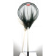 Рибальський Підсак BratFishing круглий складаний, ручка телескопічна, Ø 50 см