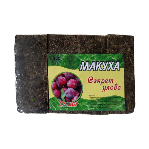 Макуха "Секрет Улова" слива 350г Макуха "Секрет Улова" слива 350г