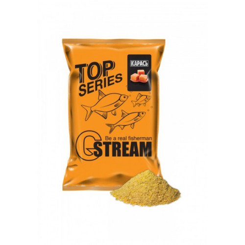 Прикормка G.STREAM TOP Series КАРАСЬ (карамель) Прикормка G.STREAM TOP Series КАРАСЬ (карамель)