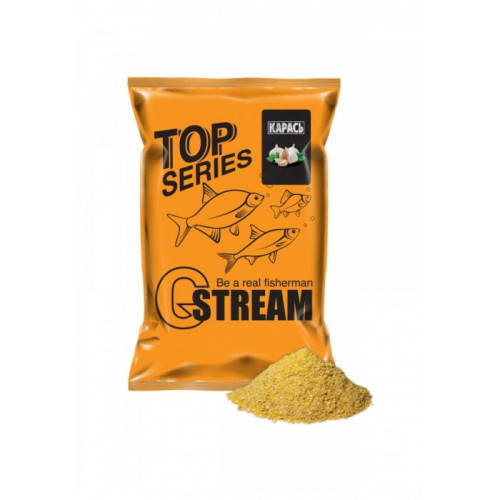 Прикормка G.STREAM TOP Series КАРАСЬ (часник) Прикормка G.STREAM TOP Series КАРАСЬ (часник)